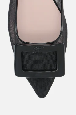 Women ROGER VIVIER Gommettine mesh ballerinas