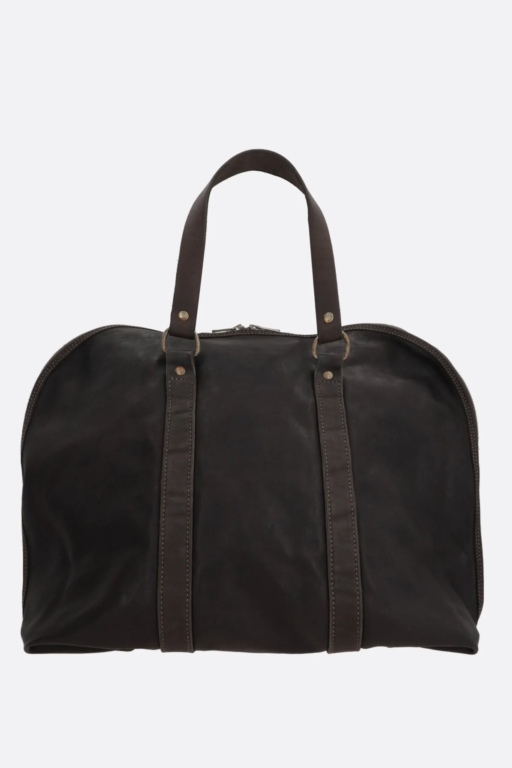 Women GUIDI grainy leather medium handbag