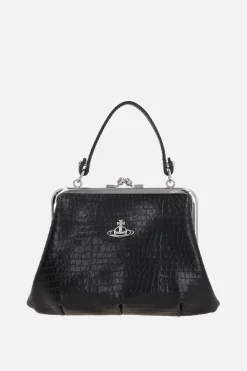Women VIVIENNE WESTWOOD Granny Frame Purse handbag in leather