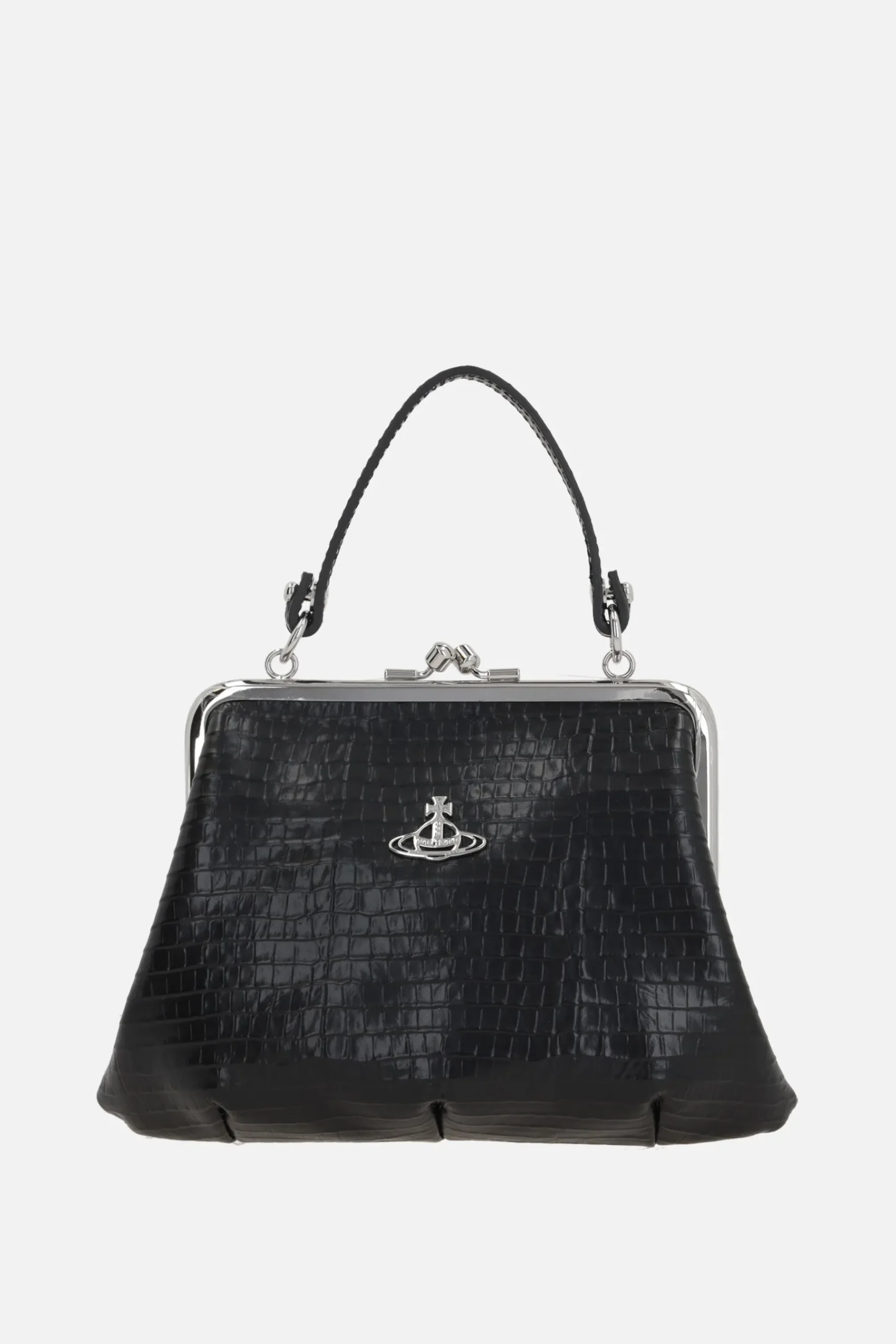 Women VIVIENNE WESTWOOD Granny Frame Purse handbag in leather