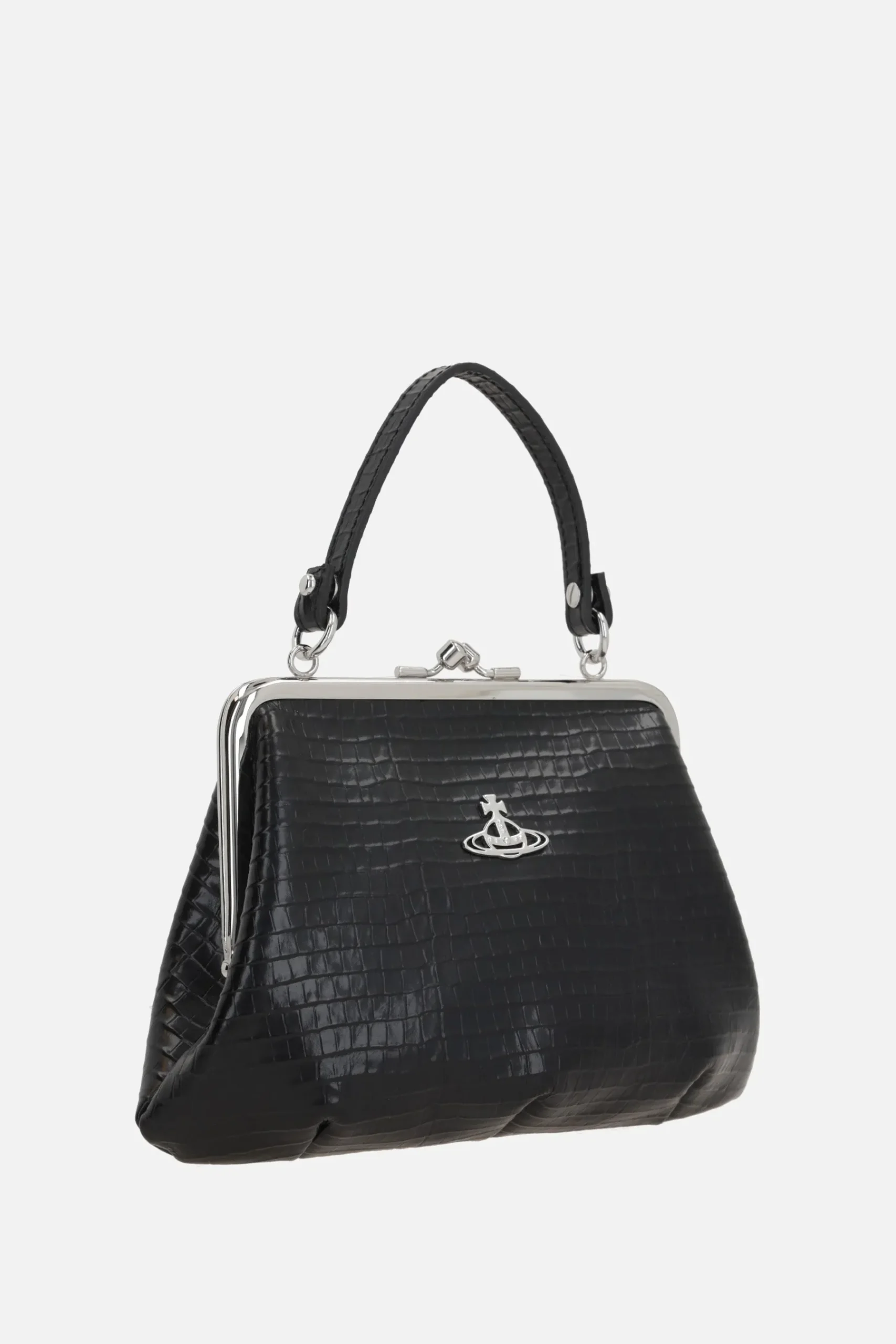 Women VIVIENNE WESTWOOD Granny Frame Purse handbag in leather