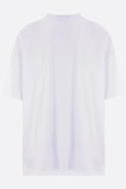 BLACK COMME des GARÇONS graphic print cotton oversized t-shirt