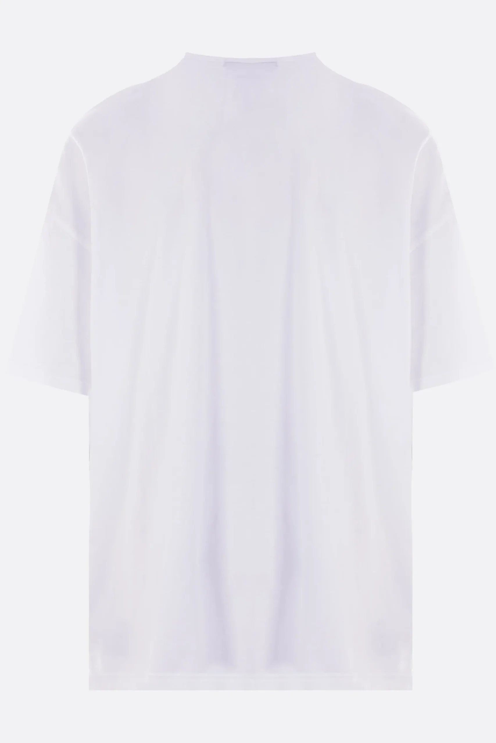 BLACK COMME des GARÇONS graphic print cotton oversized t-shirt