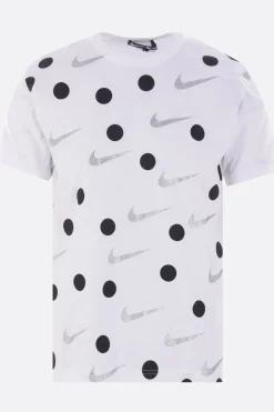 BLACK COMME des GARÇONS graphic print cotton t-shirt