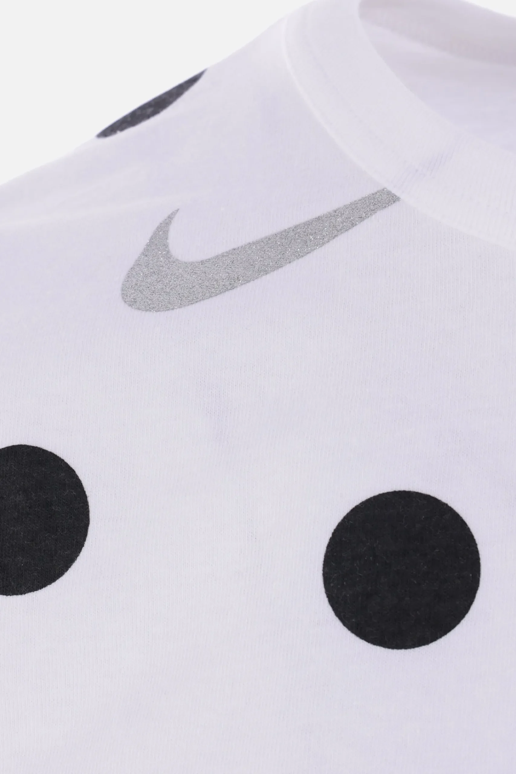 BLACK COMME des GARÇONS graphic print cotton t-shirt