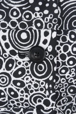 Women 10 CORSO COMO graphic print nylon double-breasted down jacket