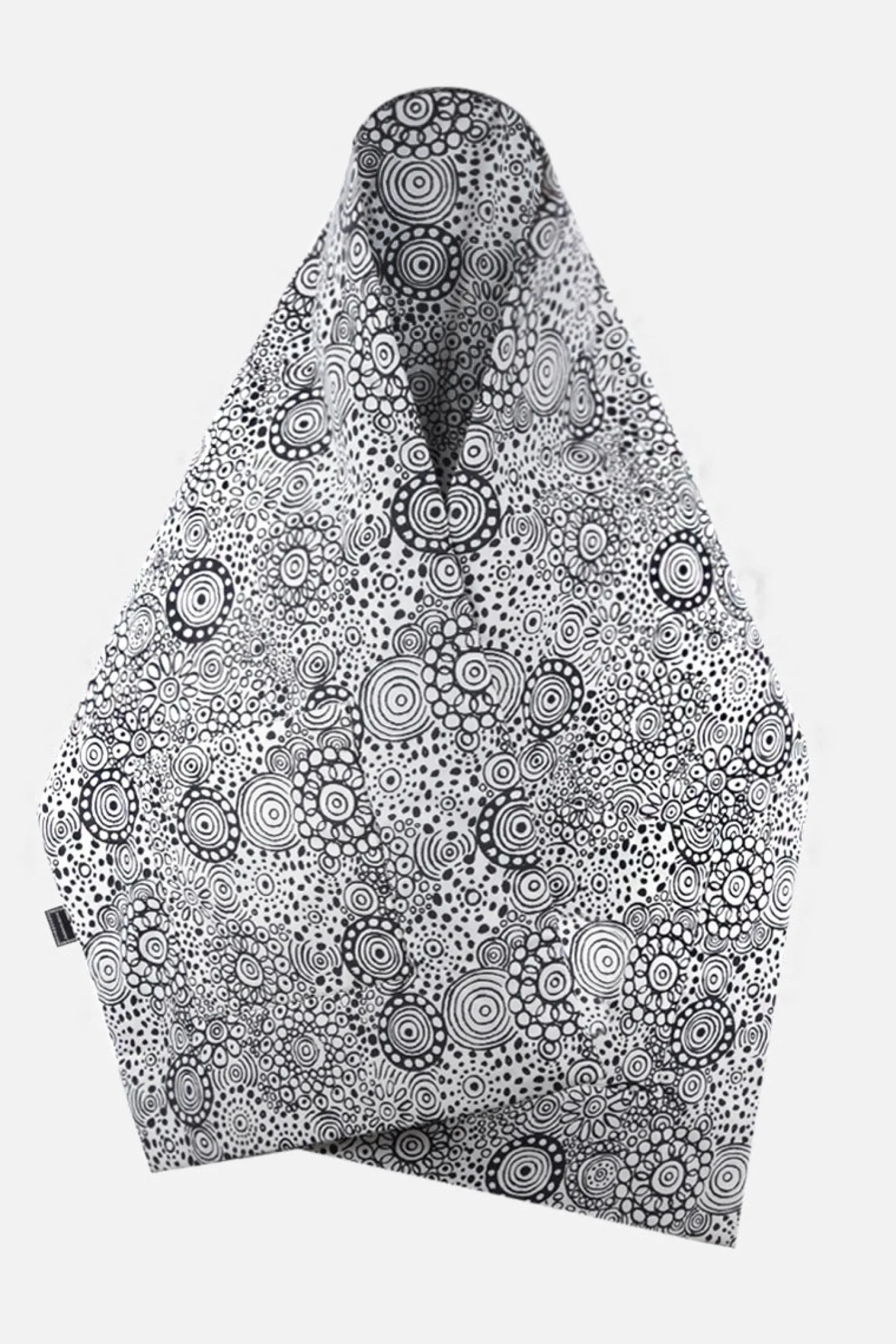 Women 10 CORSO COMO graphic print nylon padded stole