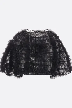Women MOLLY GODDARD Greta frilled tulle bolero
