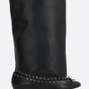 Women ALL IN Grommet boots in nappa leather