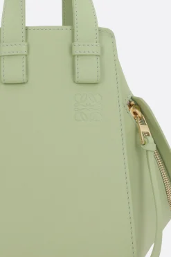 Women LOEWE Hammock compact bag in Classic leather