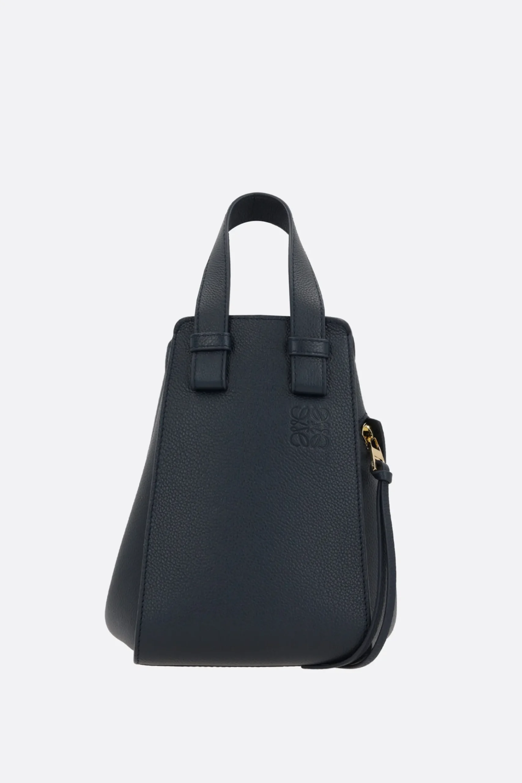 Women LOEWE Hammock grainy leather compact bag