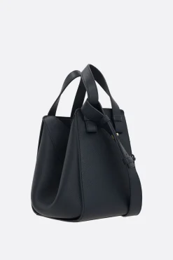 Women LOEWE Hammock grainy leather compact bag