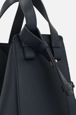 Women LOEWE Hammock grainy leather compact bag