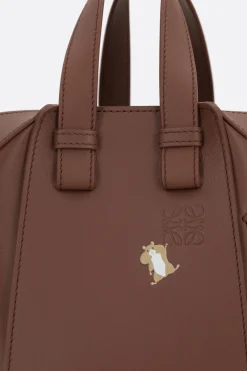 Women LOEWE Hammock Hamster compact bag in nappa
