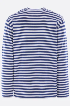 Women COMME DES GARÇONS PLAY Heart patch cotton long-sleeve t-shirt