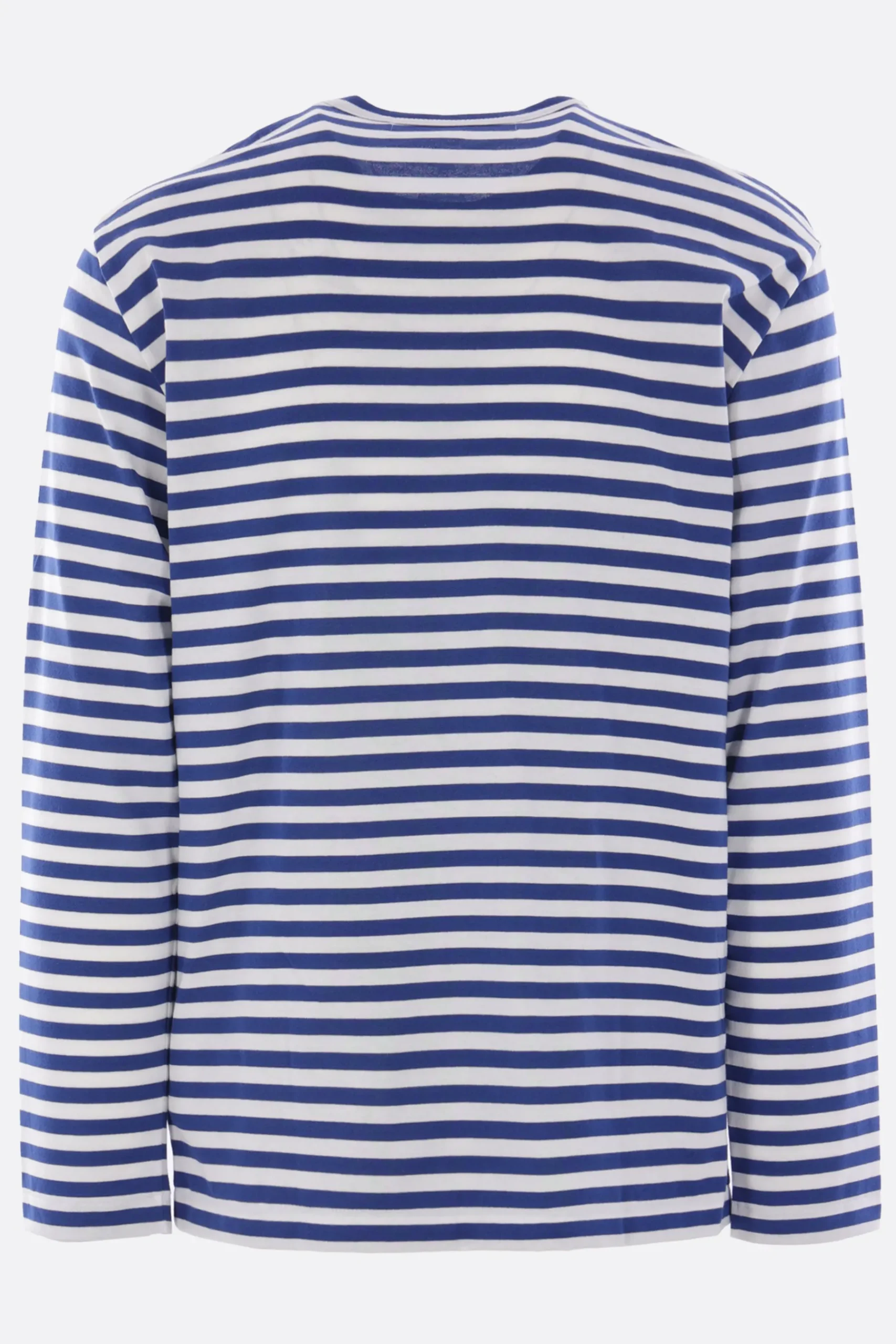 COMME DES GARÇONS PLAY Heart patch cotton long-sleeve t-shirt
