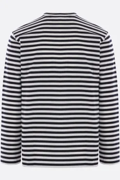 COMME DES GARÇONS PLAY Heart patch cotton long-sleeve t-shirt