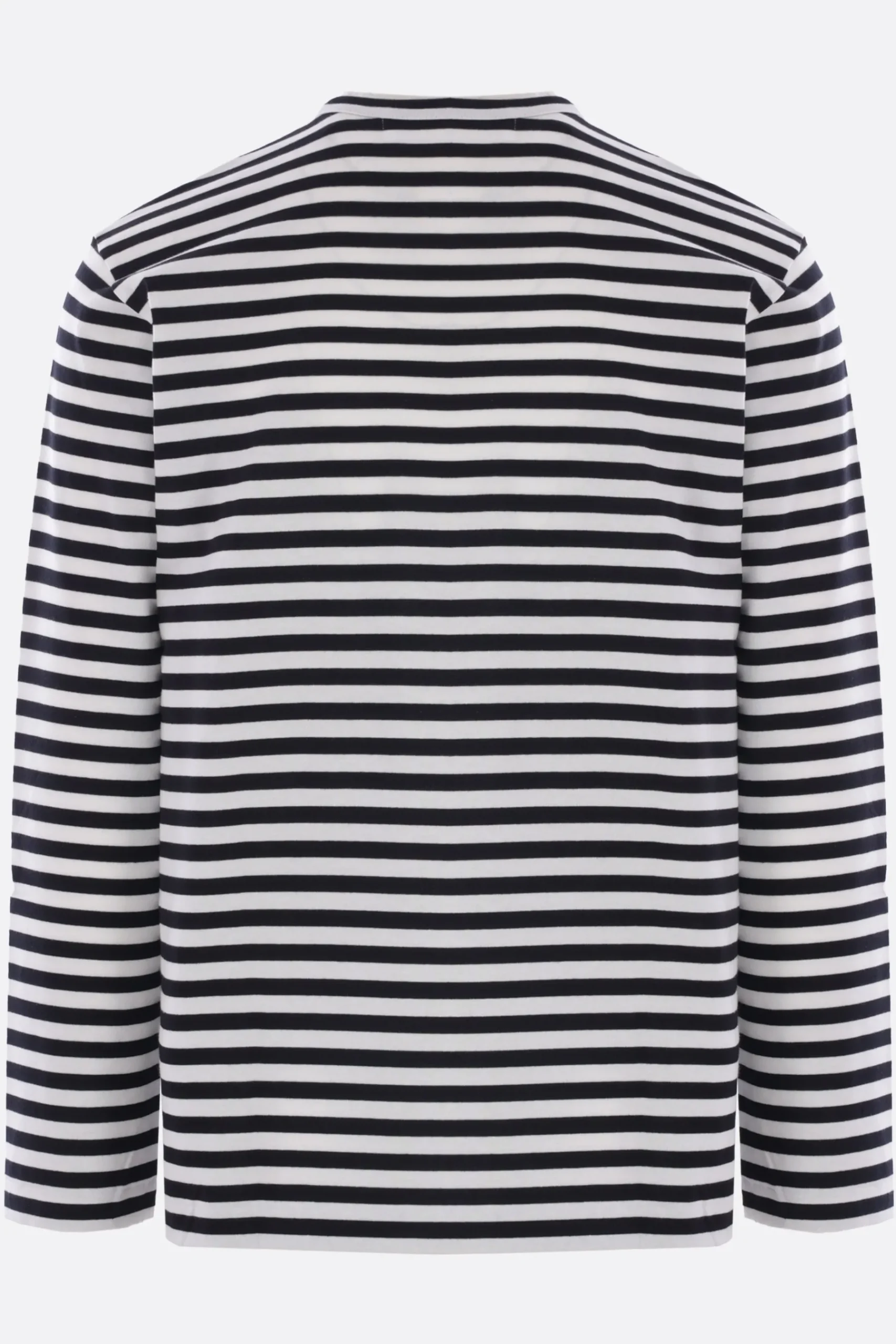 COMME DES GARÇONS PLAY Heart patch cotton long-sleeve t-shirt