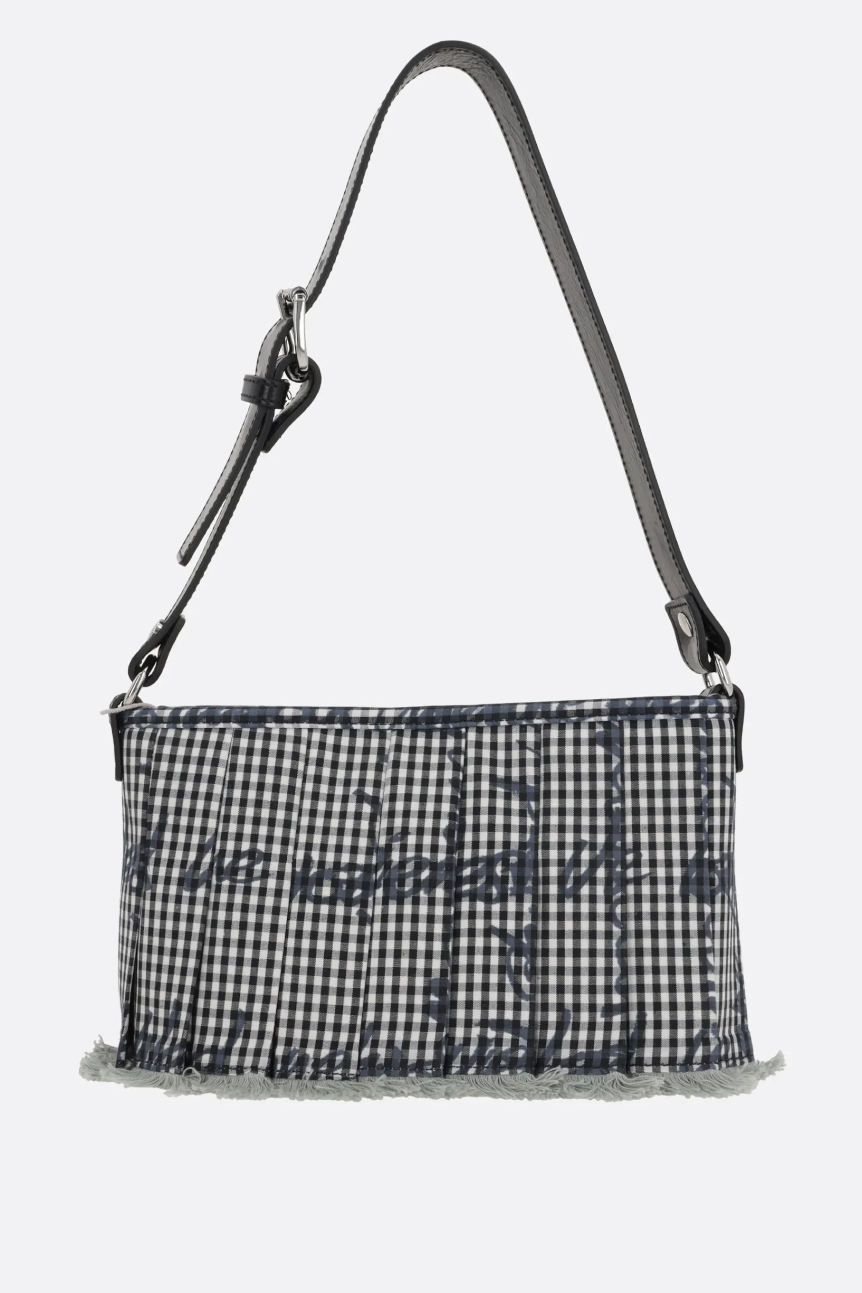 Women VIVIENNE WESTWOOD Heater shoulder bag in Gingham fabric