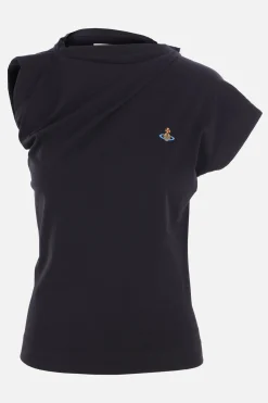 Women VIVIENNE WESTWOOD Hebo top in organic cotton