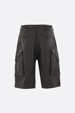 ZIGGY CHEN hemp blend cargo shorts