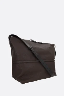 DRIES VAN NOTEN Holdall shoulder bag in grainy leather