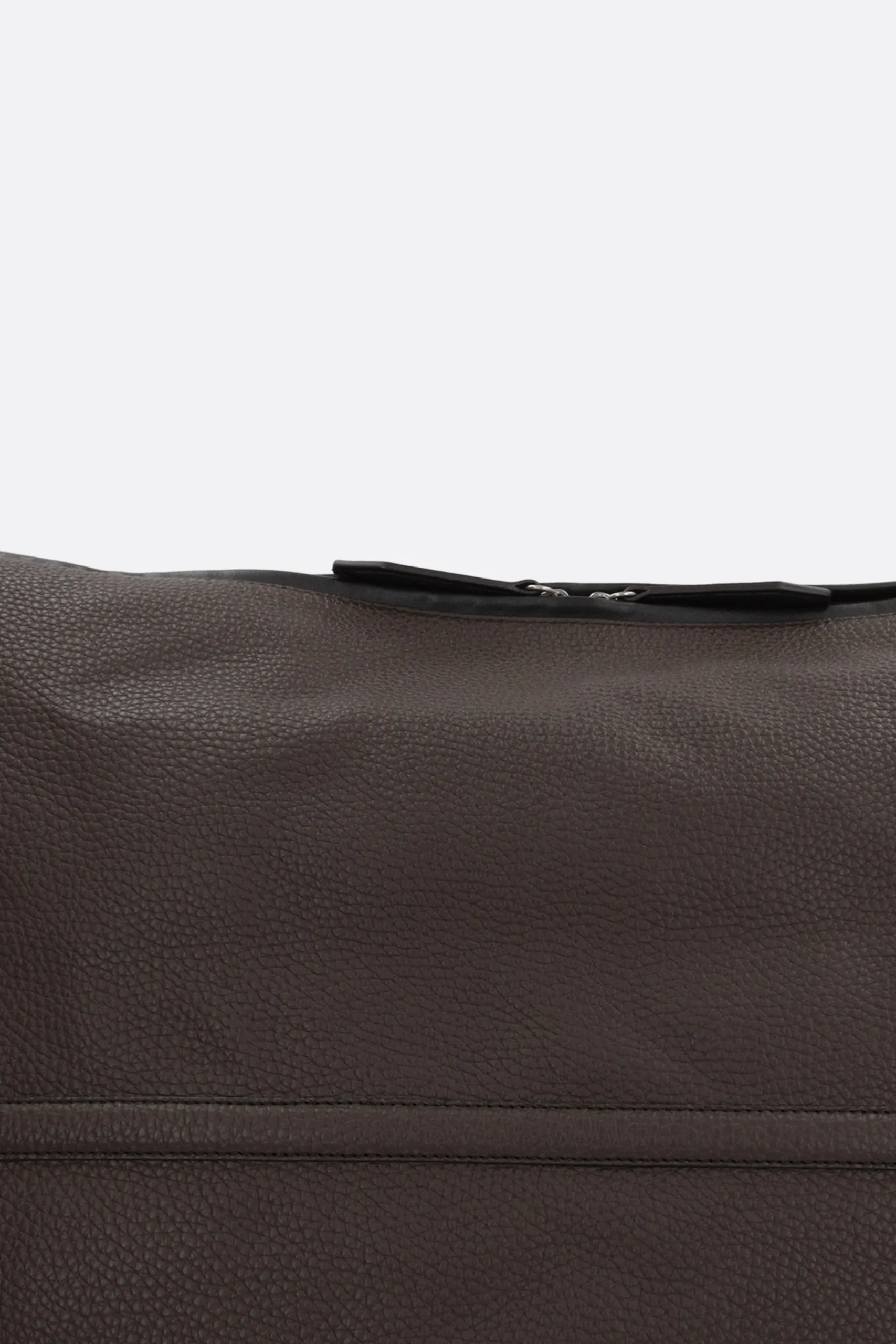 DRIES VAN NOTEN Holdall shoulder bag in grainy leather