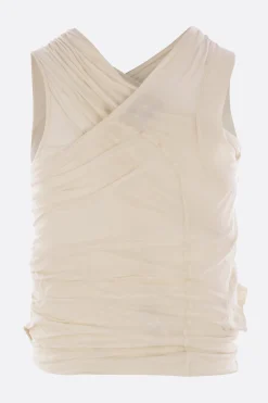 RICK OWENS Hollywood Banana sleeveless top in jersey