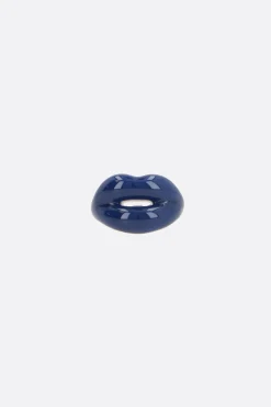 Women HOTLIPS BY SOLANGE Hotlips enameled silver ring