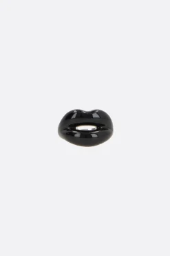 Women HOTLIPS BY SOLANGE Hotlips enameled silver ring