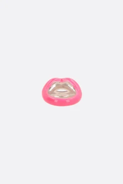 Women HOTLIPS BY SOLANGE Hotlips enameled silver ring