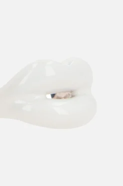 Women HOTLIPS BY SOLANGE Hotlips enameled silver ring