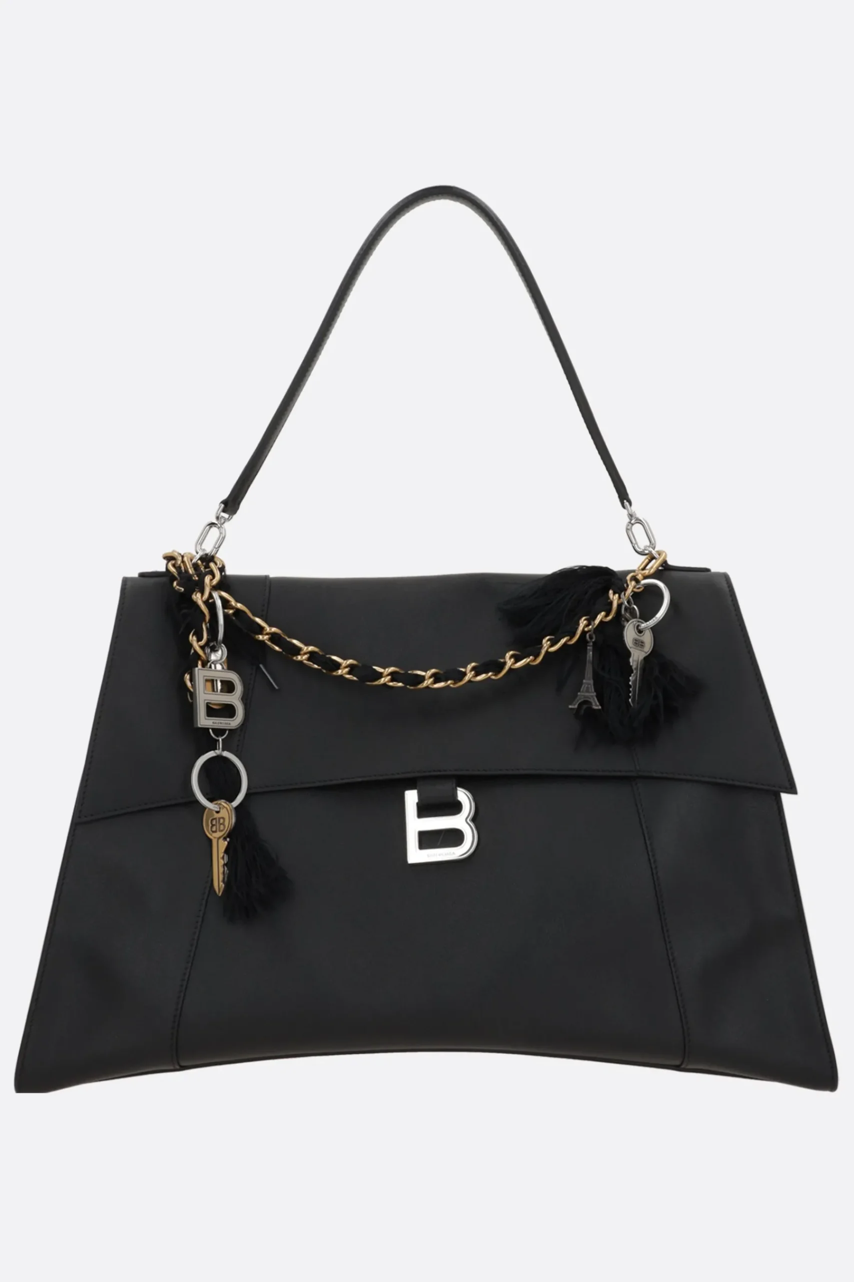 Women BALENCIAGA Hourglass Soft large handbag in smooth leather