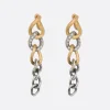 Women HUM ete Gradation Chain earrings