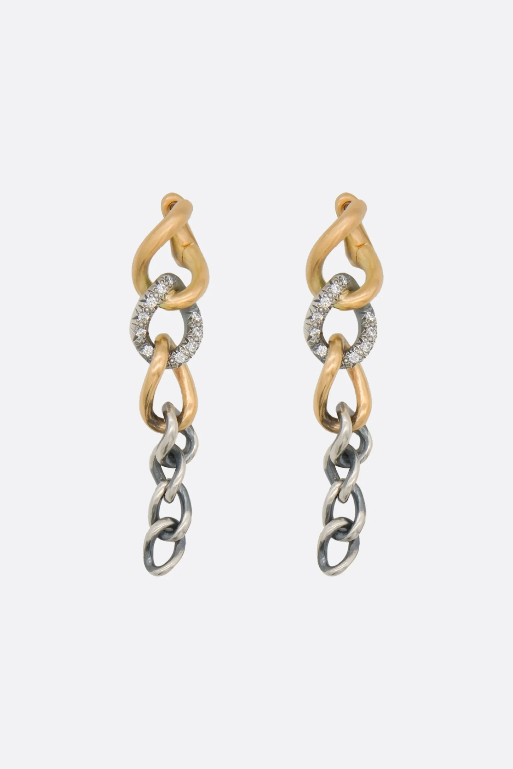 Women HUM ete Gradation Chain earrings