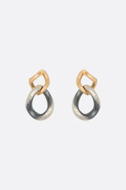 Women HUM ete Gradation Chain earrings