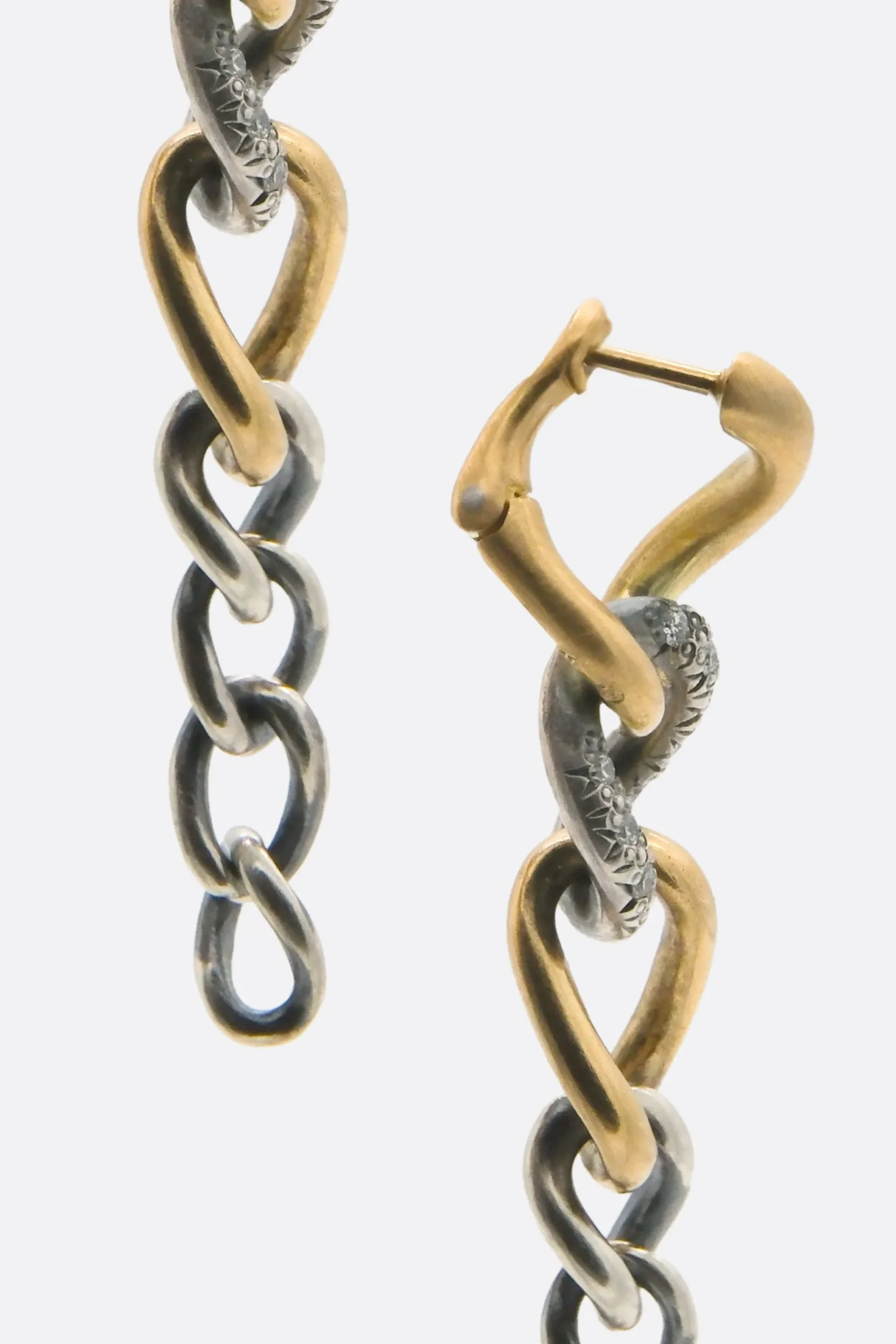 Women HUM ete Gradation Chain earrings
