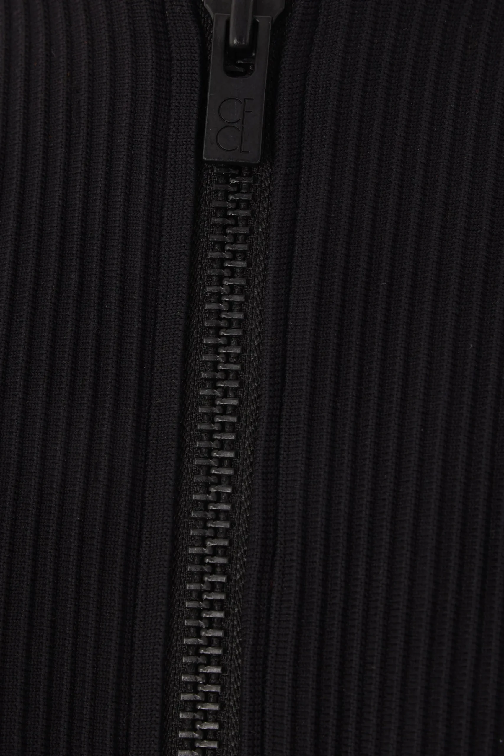 Women CFCL Hypha cropped bomber jacket in rib knit
