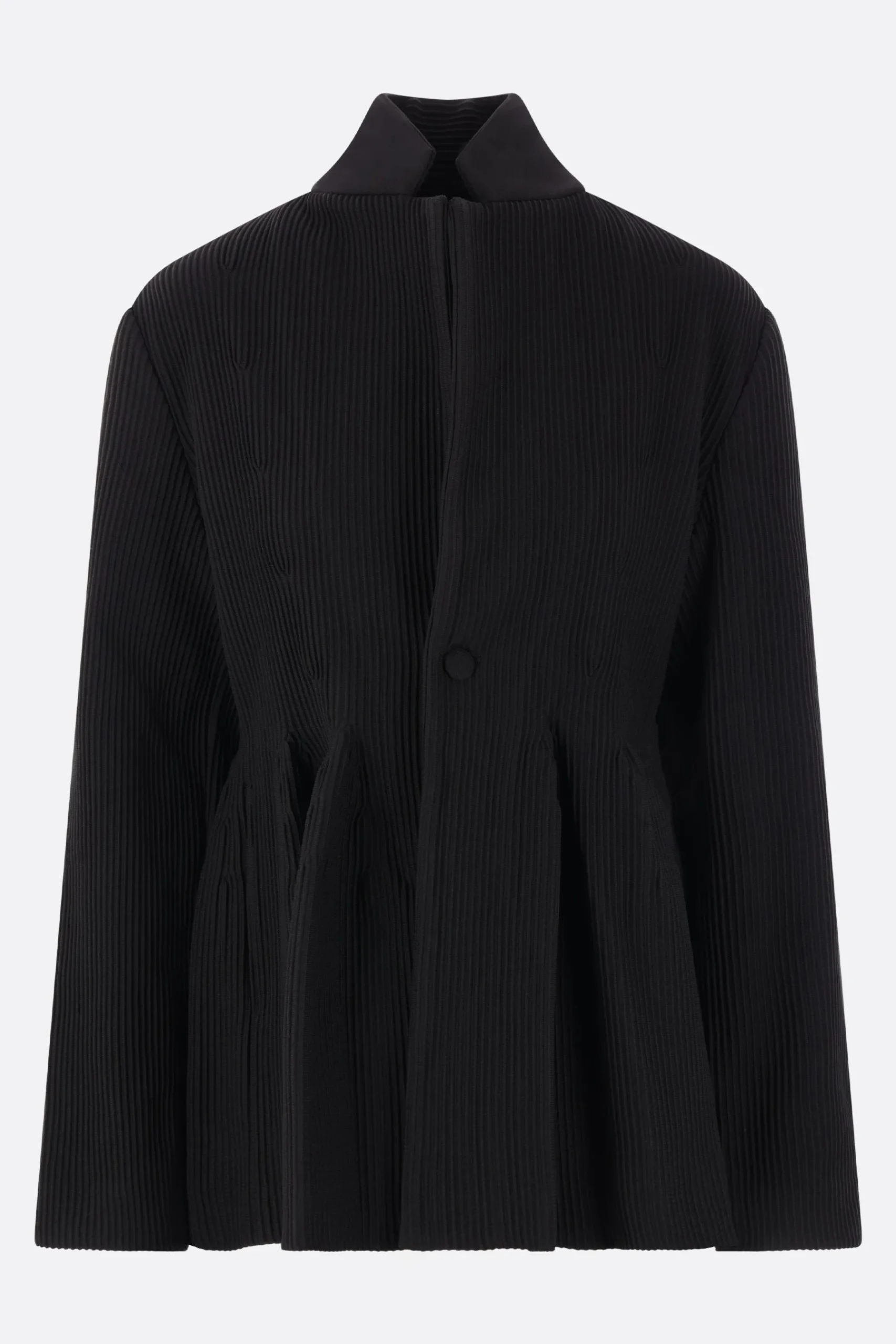 Women CFCL Hypha ribbed knit tailored flare jacket