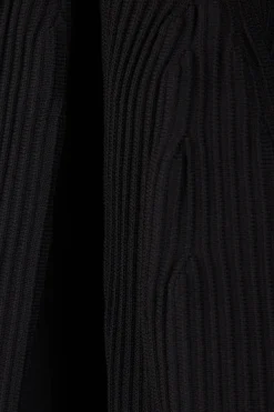 Women CFCL Hypha ribbed knit tailored flare jacket