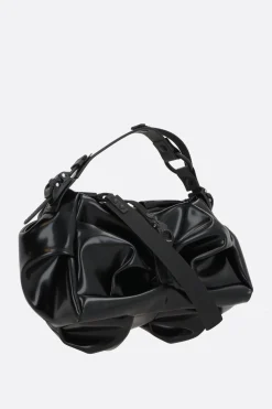 Women INNERRAUM I96 handbag in shiny faux leather