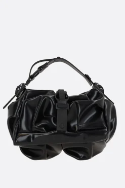 Women INNERRAUM I96 handbag in shiny faux leather