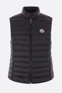 Women MONCLER Igens sleeveless down jacket in nylon