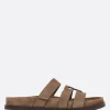 Women TORY BURCH Ines Sport slide sandals in suede