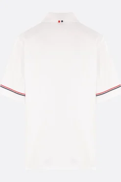 THOM BROWNE interlock polo shirt