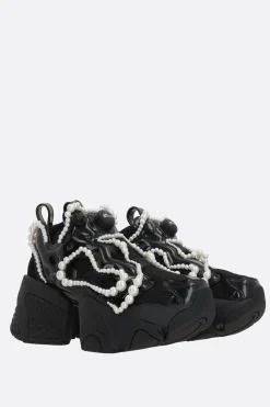 Women NOIR KEI NINOMIYA X REEBOK IPF Flying Pearl Pump Fury sneakers