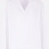SÉFR Jagou shirt crinkled cotton blend