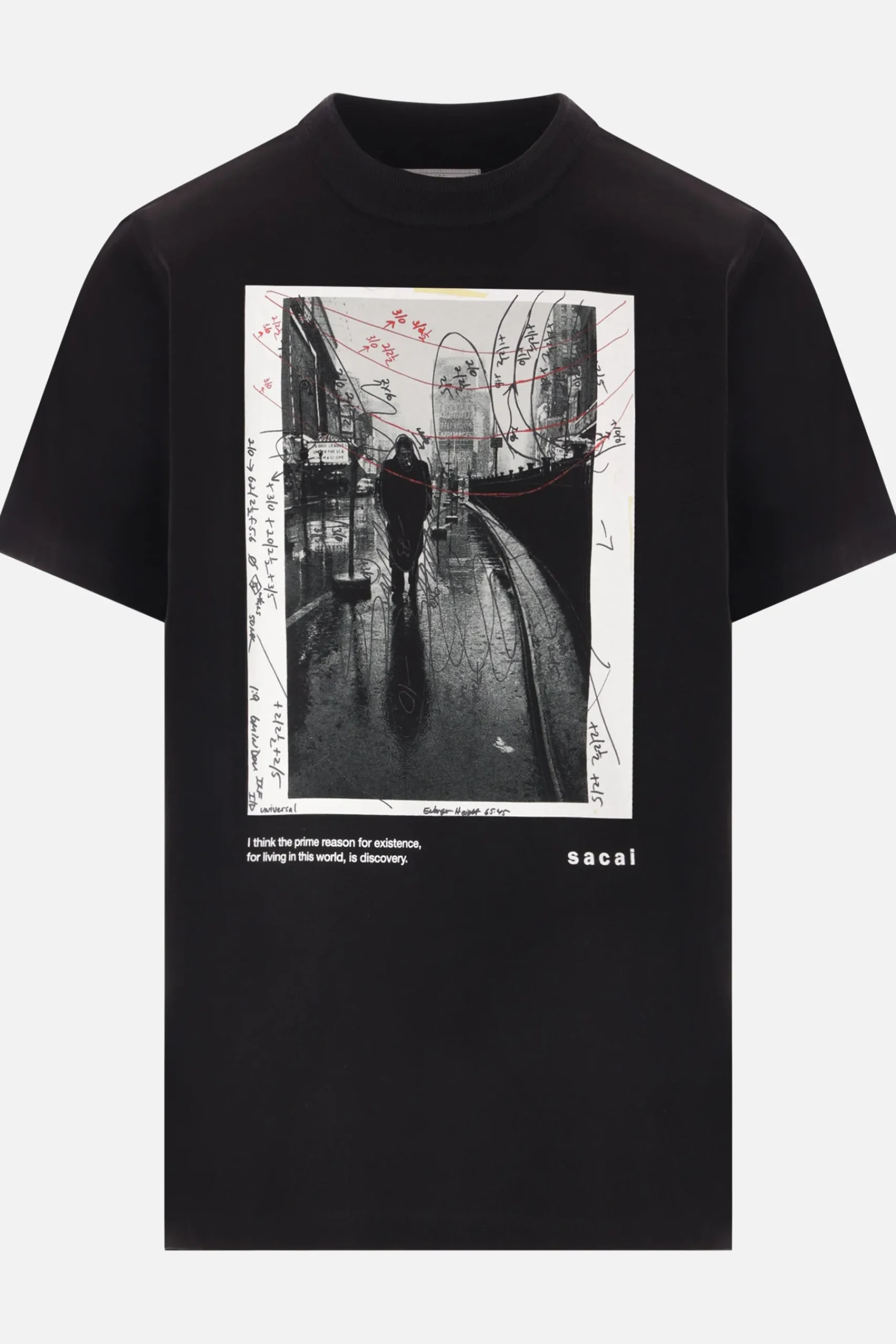 SACAI James Dean cotton t-shirt