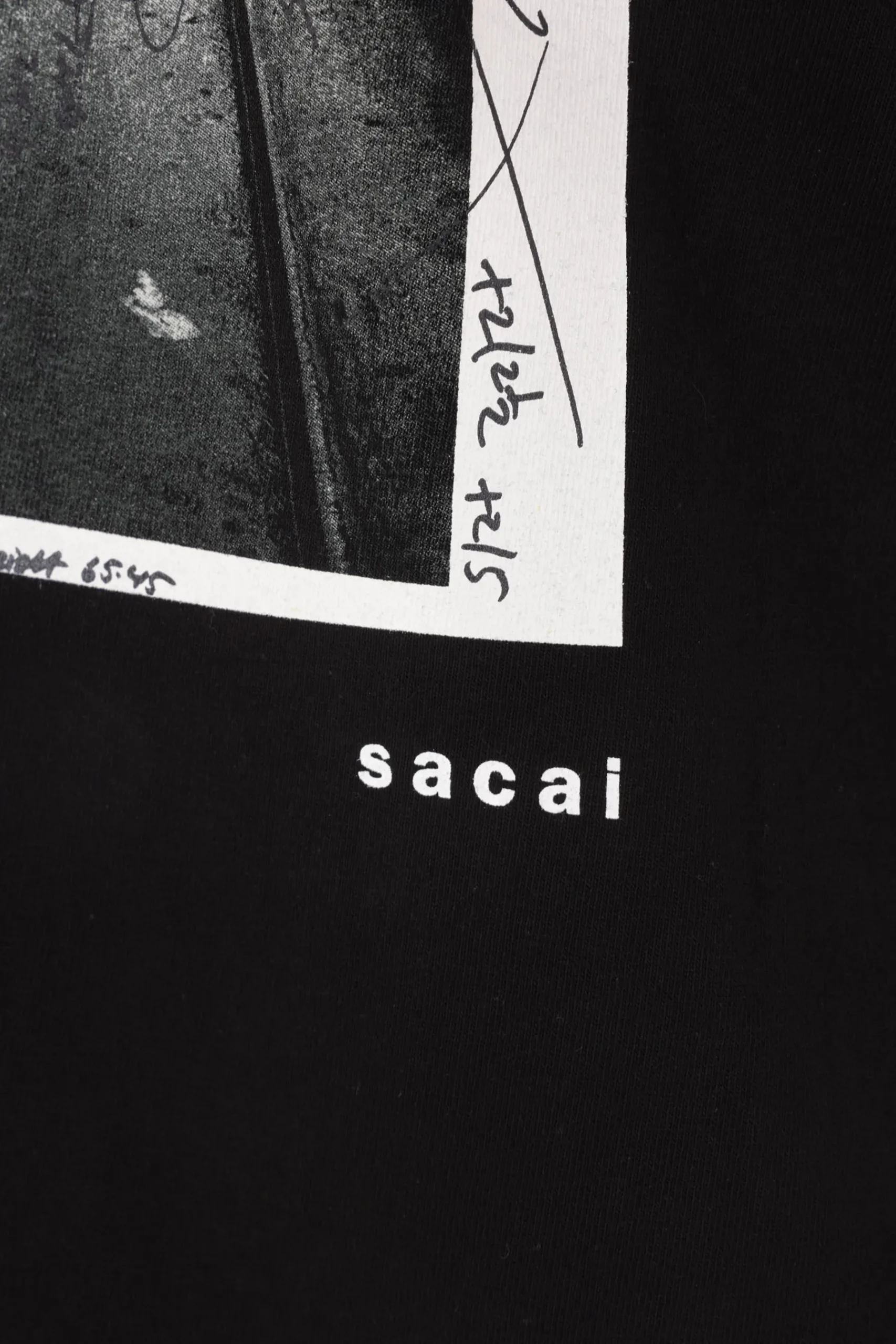 SACAI James Dean cotton t-shirt