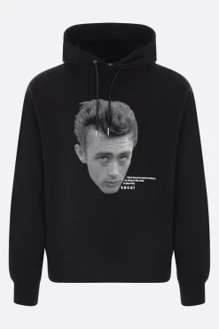 SACAI James Dean jersey hoodie